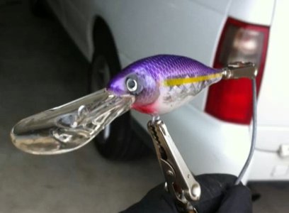 Airbrush for painting lures