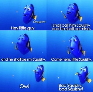 Dory Scolds Squishy For Biting Her In Finding Nemo.jpg